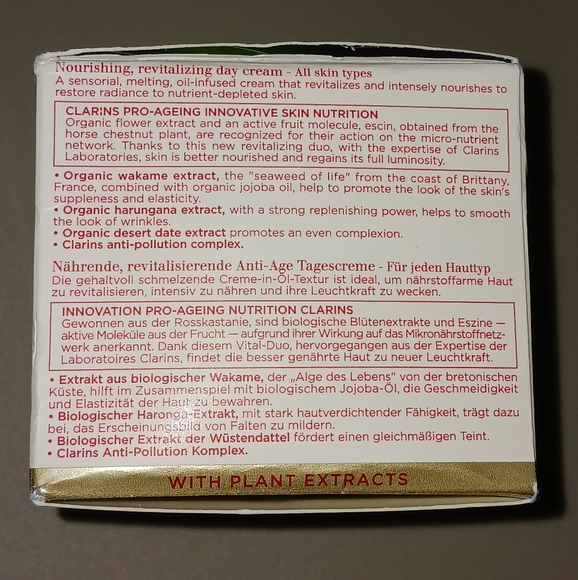 *SEALED* Clarins Nutri Lumiere Jour Day Cream Moisturizer - Picture 11 of 16